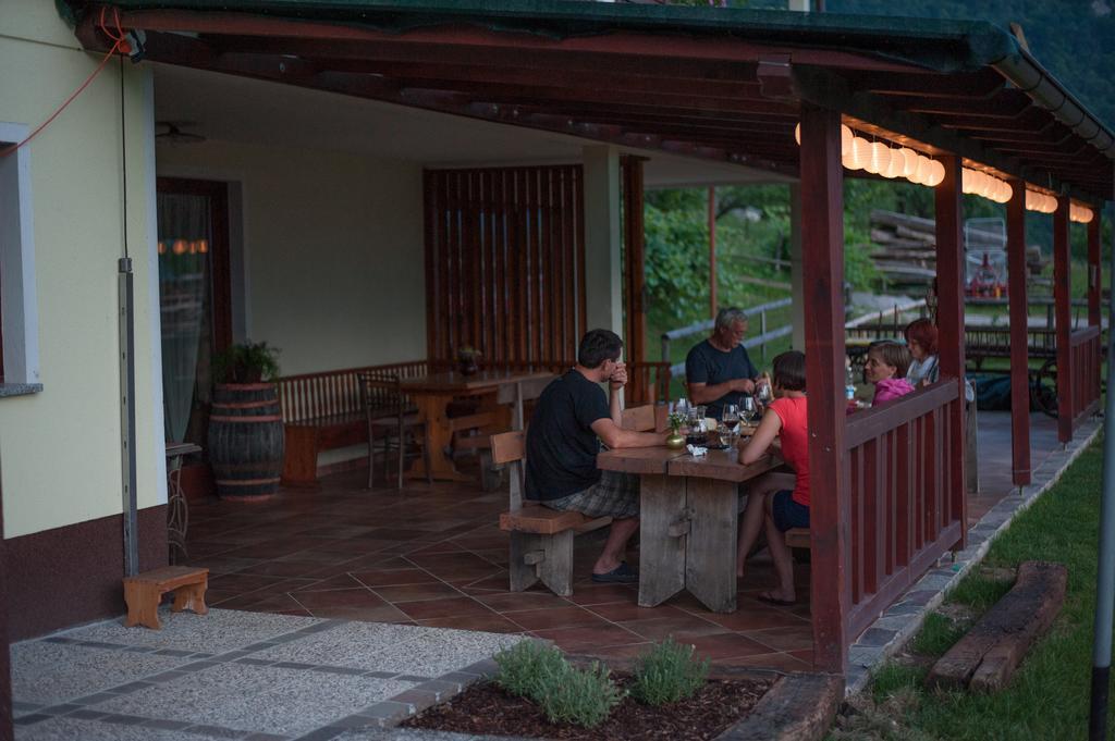 Tourist Farm Pri Kafolu Vila Tolmin Exterior foto